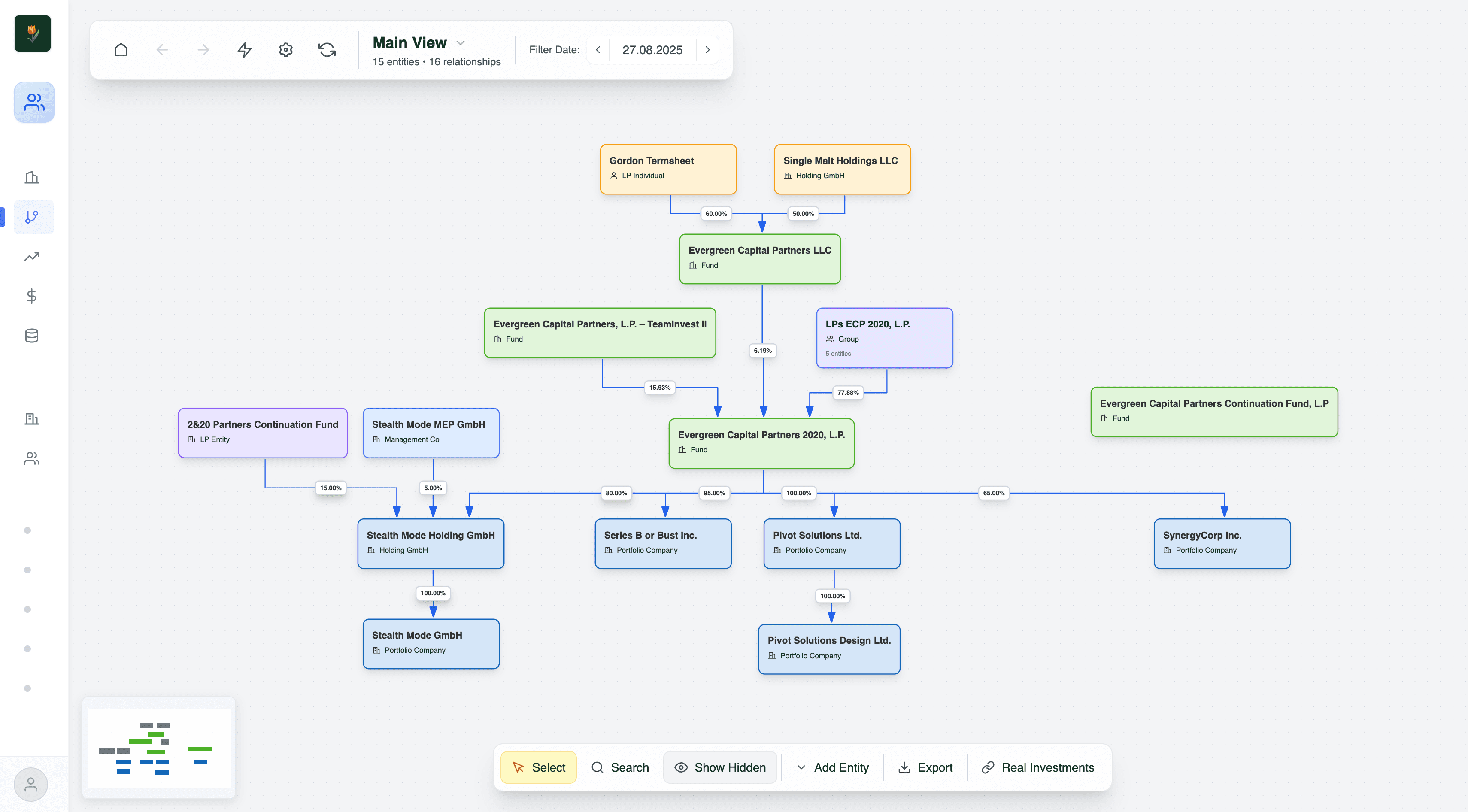 Structure Chart screenshot